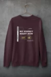 mockup-of-a-customizable-crewneck-sweatshirt-hanging-against-a-concrete-wall-33997