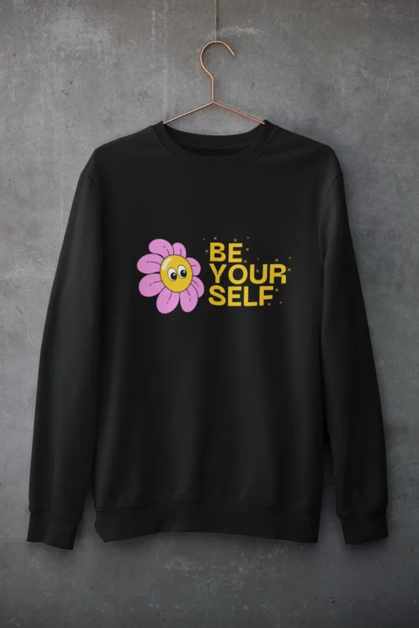 mockup-of-a-customizable-crewneck-sweatshirt-hanging-against-a-concrete-wall-33997